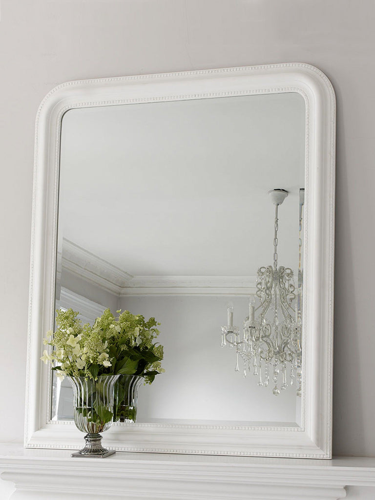 Hampshire White Mirror - Large MIRRORS BRISSI