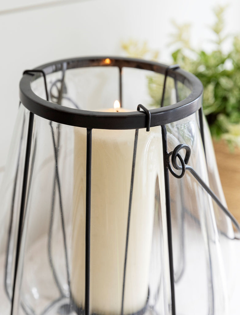 Adlestrop Lantern Large Black Garden Accessories BRISSI 