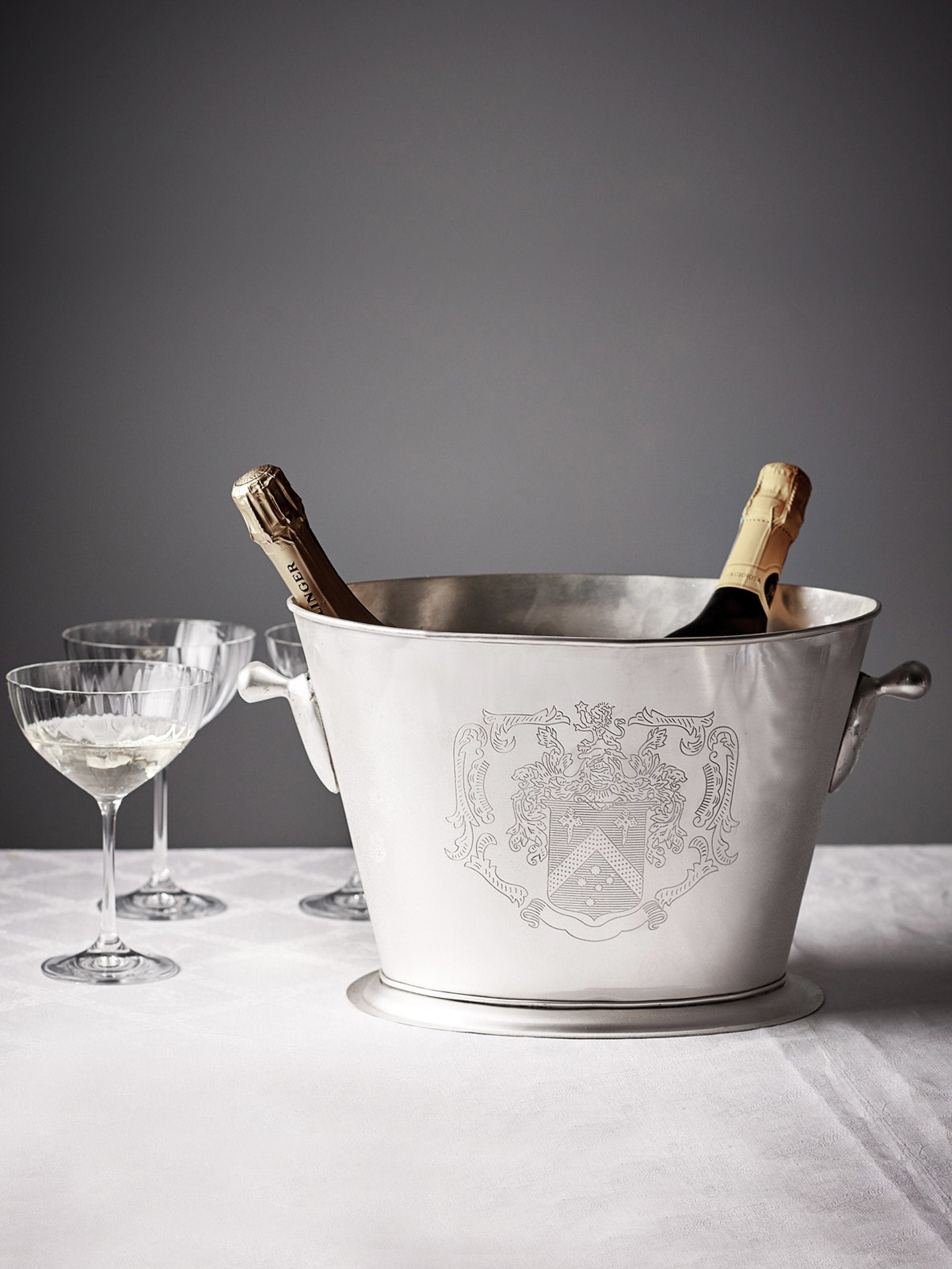 Silver Double Ice Bucket – Brissi