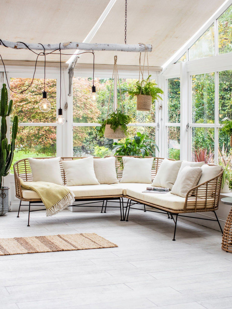 Hampstead Corner Sofa Garden Furniture, Garden BRISSI 