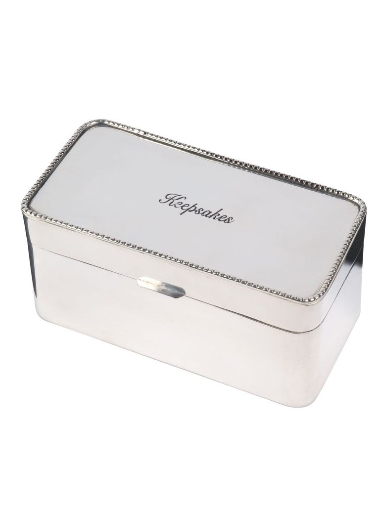 Silver Keepsake Box
