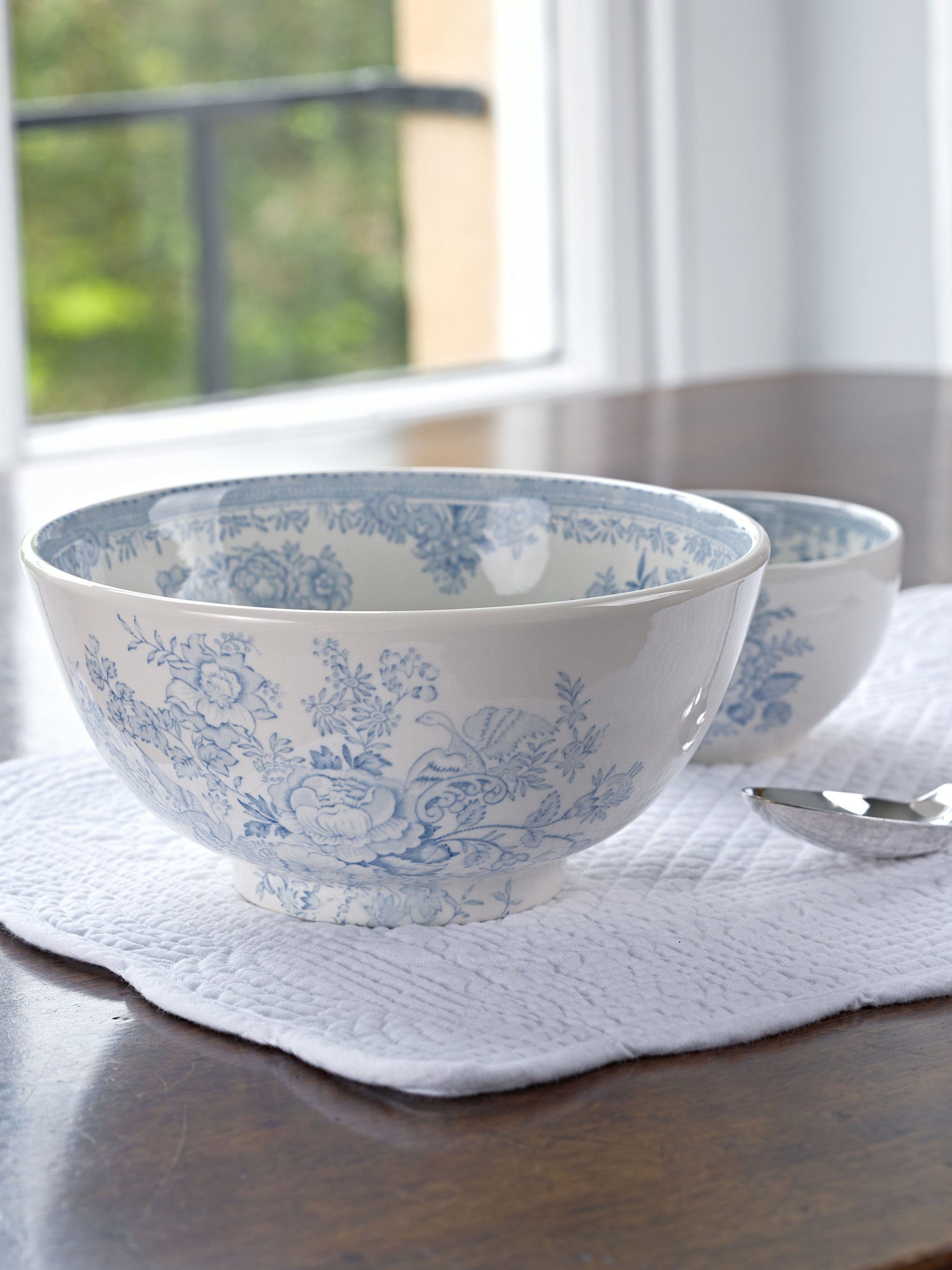 バーレイAsiatic Pheasants Soup Bowl2枚 Burleigh Asiatic Pheasants Soup Bowl | Sur La Table