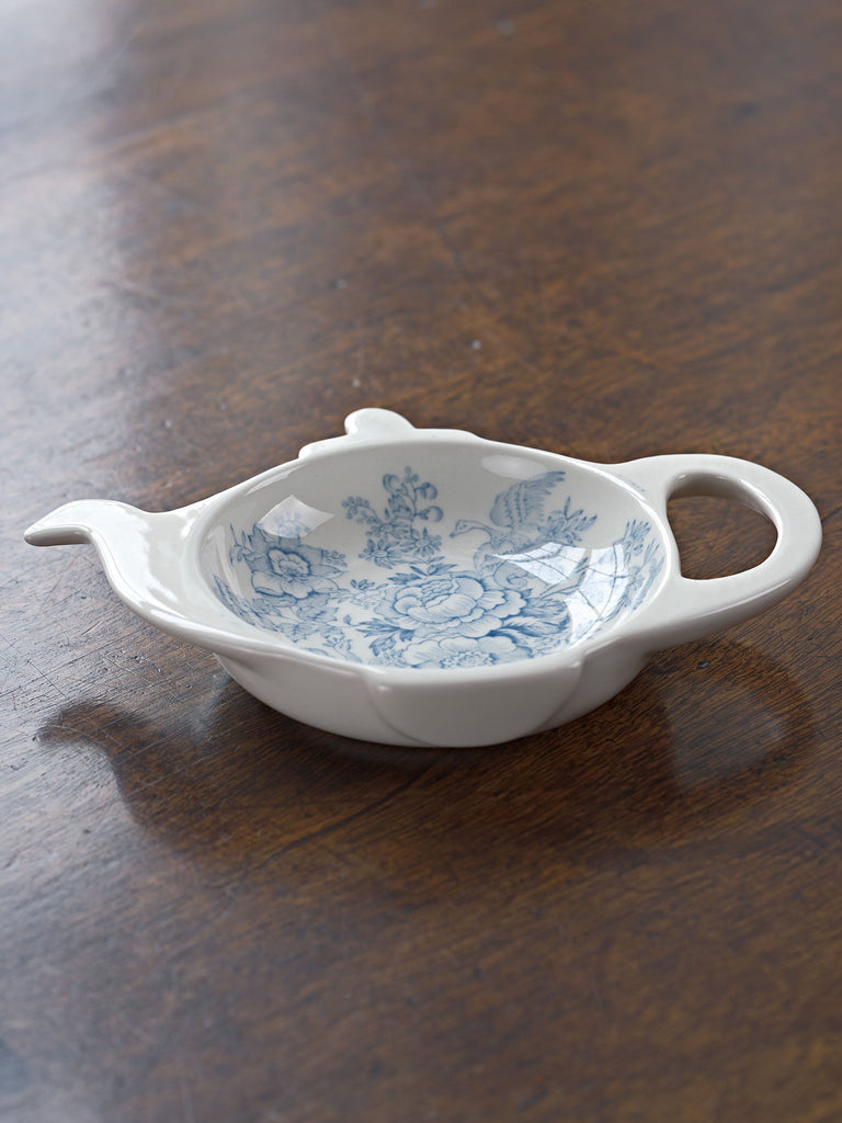 Blue Asiatic Pheasants Mini Teapot Tray Crockery BRISSI