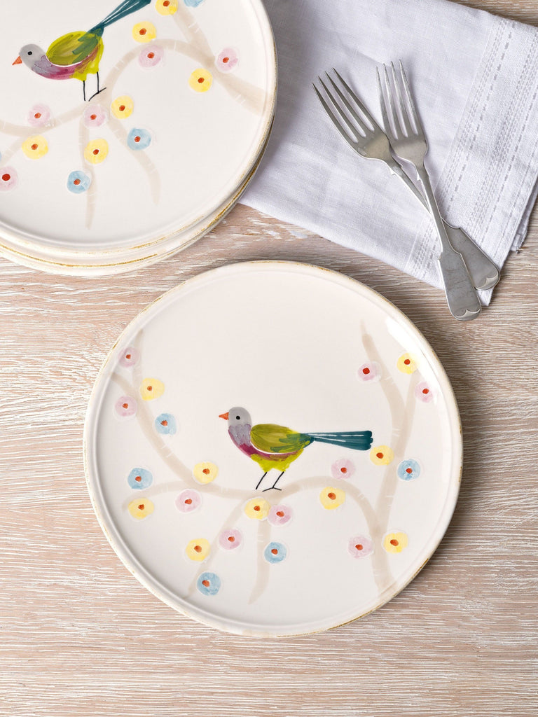 Brissi Italian Handmade Bird Side Plate